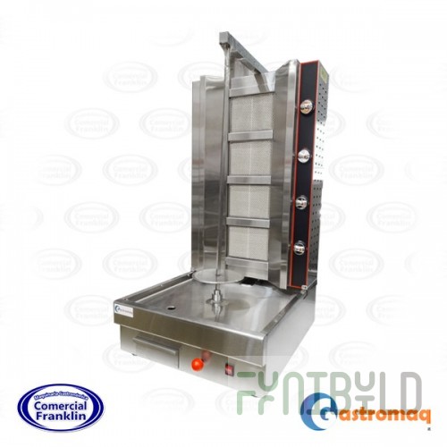 Installation Shawarma-4-El-05-N (with manual drive) (452x670x1082 in, 6 kW, 220 V)