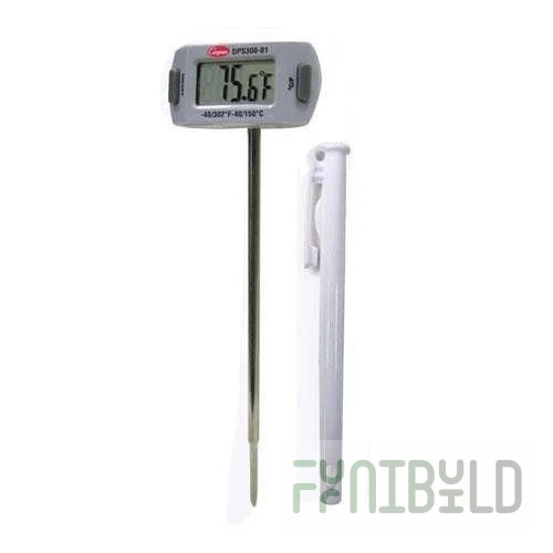 Cooper Atkins DPS300-01-8 5-Inch Stem Digital Pocket Test Thermometer with Antimicrobial Additive