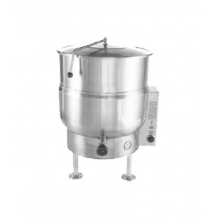 AccuTemp ALLEC-20 34 Inch Electric Stationary Kettle 20 Gallon 316 Stainless Steel Liner