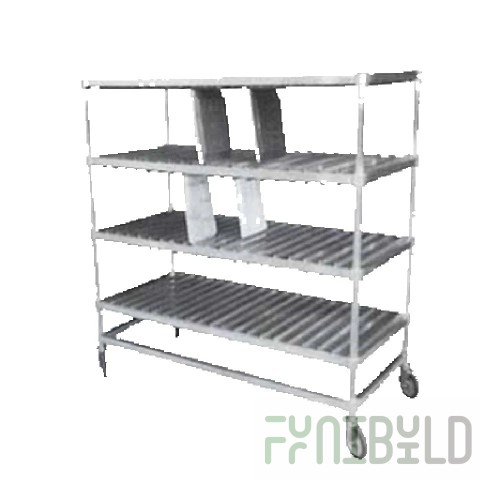 SPG International 4H2297 Kelmax Queen Mary Cart 4 Shelves 66