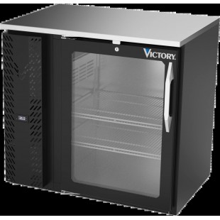 Victory VBBN36HC-FG-S Back Bar Refrigerator Food Rated One-section