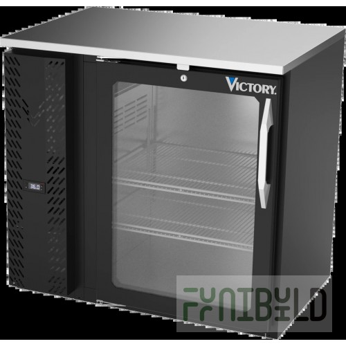 Victory VBBN36HC-FG-S Back Bar Refrigerator Food Rated One-section