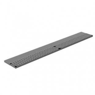 Advance Tabco DRKR-48 48 Inch Bar Drink Rail with Perforated Grates Stainless Steel