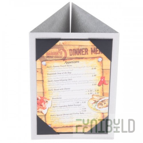 Menu Solutions ATT3PX-A-BRUSHED Alumitique 4