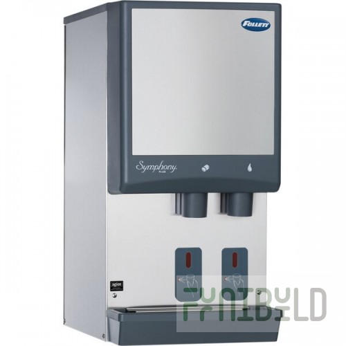 Follett E12CI425A-S Symphony Plus Air-cooled Ice and Water Countertop 425 Lb/Day