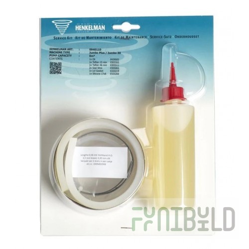 Invacus 0940110 Service Kit 15mm Teflon Tape for Mini/Micro Jumbo