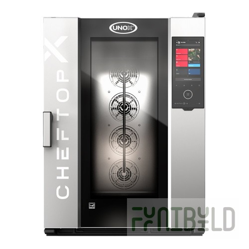 UNOX XADA-10FS-EXRS CHEFTOP-X™ Full Size Combi Oven Electric Right-to-left Door Opening (hinged Left)