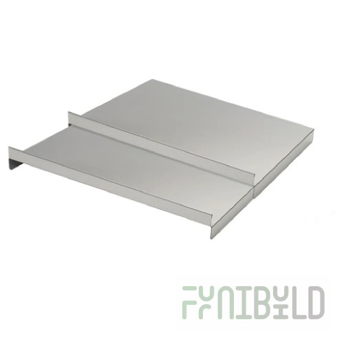 Optional 30 Inch Stainless Steel Underbar Ice Bin Partial Cover for KR24 Unit, Krowne SCD30H