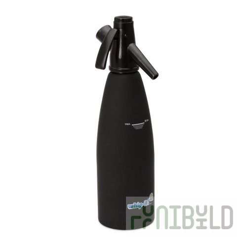 Royal Industries SSC 1 B Whip-It Soda Syphon 32 Oz. Black