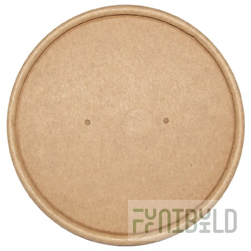 International Tableware TG-LID-16 Lid 500 Packs Vented Kraft Paper