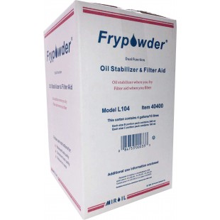 MirOil USA L104-404000 Dual Function Oil Stabilizer & Filter Aid Bulk Pack Large Carton