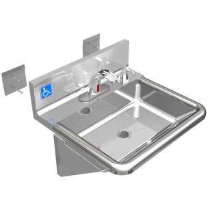 SPG International HS-ADA Universal Stainless ADA Compliant Hand Sink 16