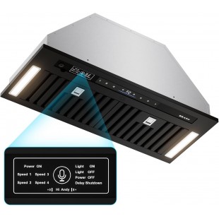 Summit SEH1524ADA 24 Inch Exhaust Hood Three-speed Fan with Halogen Lights Summit SEH1524ADA 24 Inch Exhaust Hood Three-speed Fan with Halogen Lights