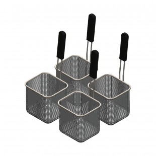 Firex CACP0010 Pasta Basket Set 4 Pieces for UCBT030 Stainless Steel