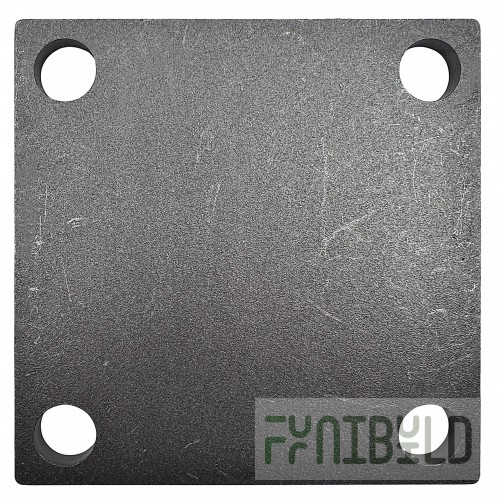Alfa 32 012 SS 4 Inch Chopper Plate 1/2 Inch Stainless Steel with Durability