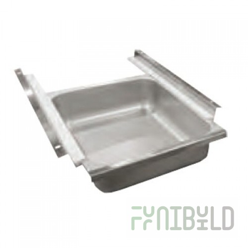 John Boos DP2020-W 20 Inch Drawer For Wood Top Work Tables Stainless Steel