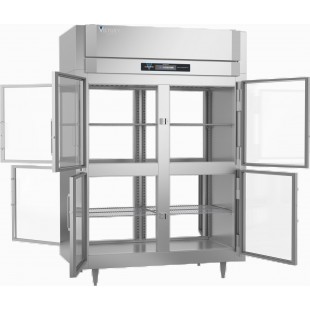 Victory HS-2D-1-EW-HG 58 Inch Reach-in Heated Cabinet with Glass Doors Stainless Steel