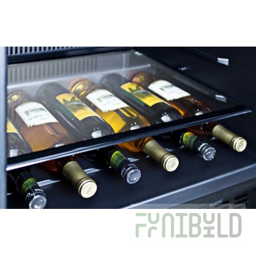 Summit FF64BXCSSHH 24 Inch All-Refrigerator 4.6 Cu ft Frost-Free Stainless Steel