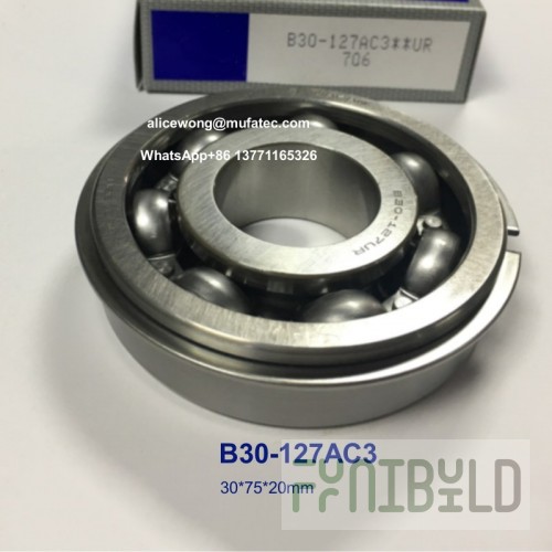 Metal ring for bearing B30