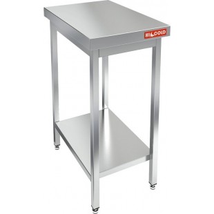 Wall-mounted open table Hicold NBMSO-4/7BP (400x700x850mm, with side)