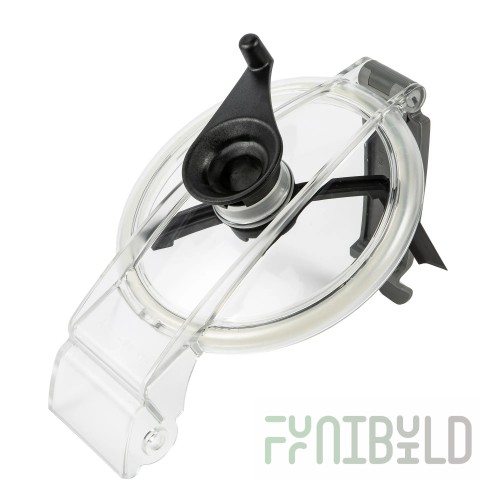 Eurodib 650102 Dito Sama Lid And Bowl Scraper For 5.8 Qts (5.5 L) Cutter Mixer