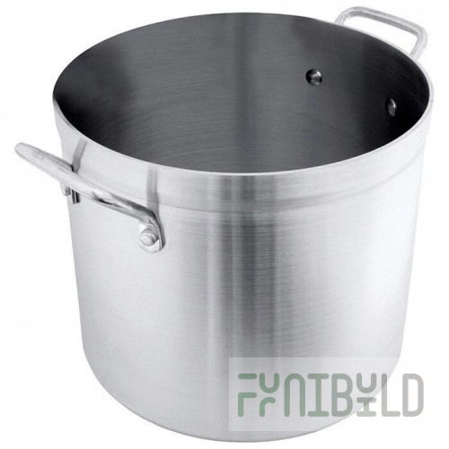 Admiral Craft H3-SP160 160 Qt Stock Pot without Cover Heavy Aluminum NSF Approved