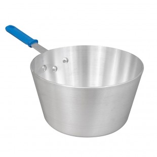 Vollrath 434512 5-1/2 Quart Tapered Sauce Pan Aluminum with Riveted Handle
