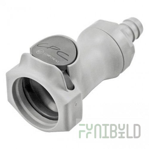 Micro Matic 60600 In-Line Liquid Disconnect Female Coupler Stainless Steel