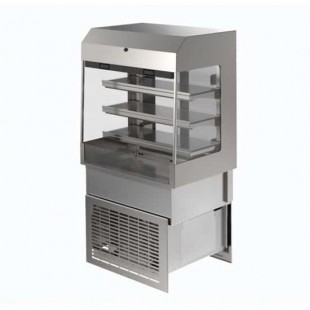 Delfield F5PC36DP 36 Inch Drop In Refrigerated Display Case 18.1 cu ft