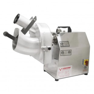 American Eagle Food Machinery AE-VS12NH-M-1/4 Vegetable Processor Attachment Head Cast Aluminum Dual Hopper With Matte Finish