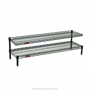 Eagle FCM1430V 30 Inch 2-tier Cantilevered Shelving Unit Steel with Gray Finish