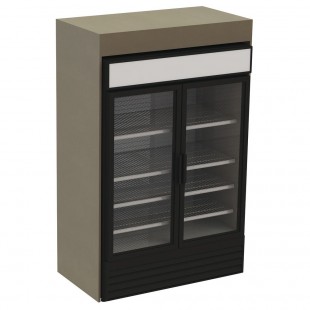 Hubert 69855 Expressly Hubert® Micro Market Microwave Kiosk 24