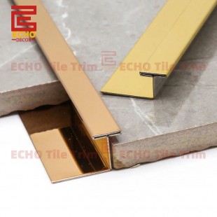 Titan Stainless IVE 14-Gauge Inverted V-Edge Foot Durable Edge Profile