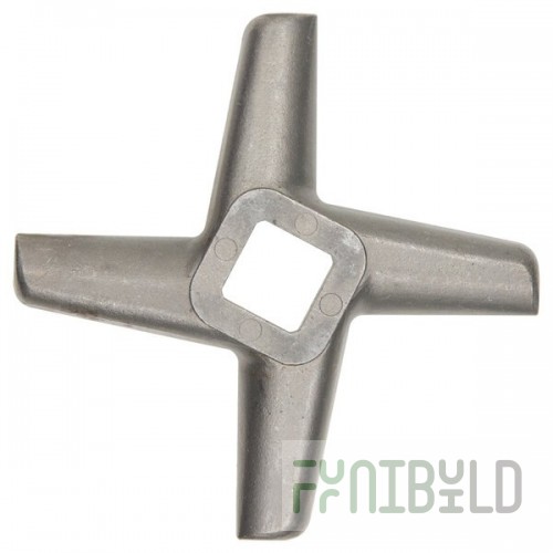 Cross knife F0503, for meat grinder Fama 32, stainless steel.