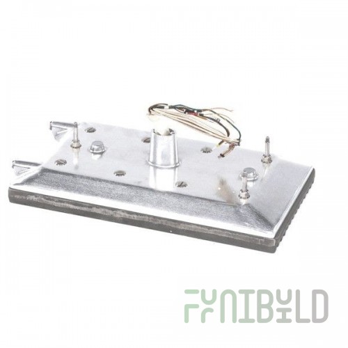 AllPoints CK4602041 14 Inch Stainless Steel Platen Assembly with Corrosion Resistance