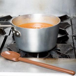 Mercer Culinary M33182BR 11-7/8 Inch Mixing Spoon Brown Nylon High Temperature