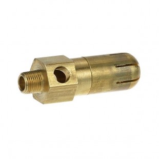 AllPoints 302073 11/16 Inch Brass Jet Burner with #63 Orifice for Food Warmers