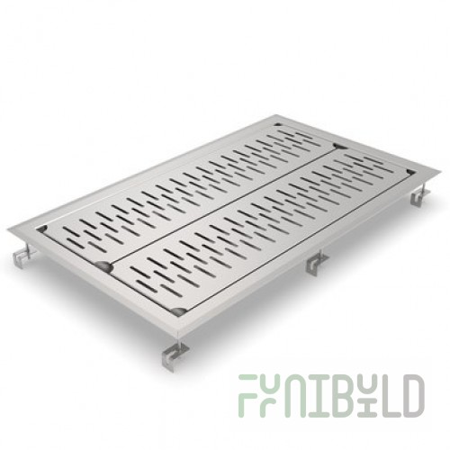 John Boos UBDP-1848 48 Inch Drip Pan with Removable Insert Stainless Steel