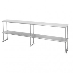 Sapphire Manufacturing SMDOS-1896 Overshelf Table Mounted Double