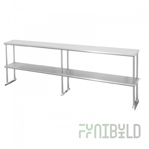 Sapphire Manufacturing SMDOS-1896 Overshelf Table Mounted Double