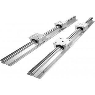 Titan Stainless DGR-5-2 60 Inch Guide Rail Double Freestanding with NSF Approval