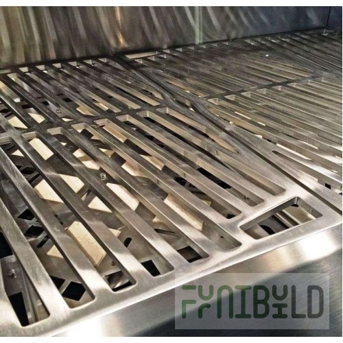 Grill grate for chicken RKG-9 for PKA, 550x326x147, 9 chickens, stainless steel.
