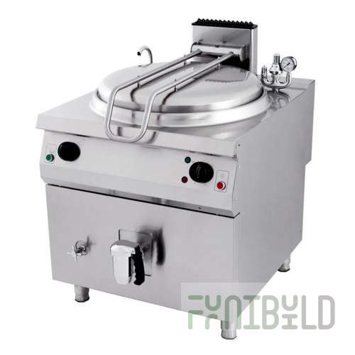Exhibition stand for a cooking kettle (160 l)