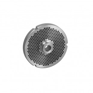 Alfa 32 018 HUB SS 4 Inch Chopper Plate 1/8 Inch Stainless Steel with Descriptors