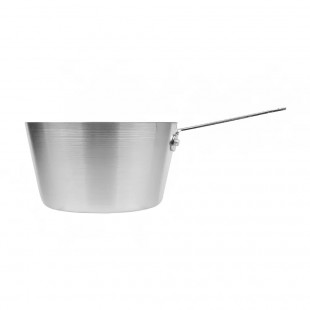 Vollrath 7345 5-1/2 Quart Sauce Pan Riveted Handle Aluminum 9 Inch Diameter