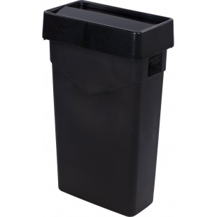 Carlisle Foodservice 34202403 Swing Top Trash Can Lid Black
