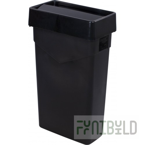 Carlisle Foodservice 34202403 Swing Top Trash Can Lid Black