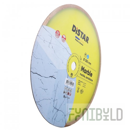Steelite DFFSRD11M20 11 Inch Diameter Flat Sheet Disc Marble White