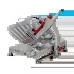 Omcan 38917 29 Inch Gear Driven Electric Food Slicer with Manual Feed