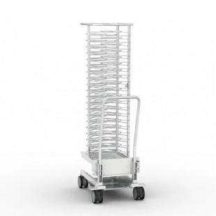 Rational 60.21.184 3.88 Inch Mobile Oven Rack Height Extension for SCC 201/CMP 201
